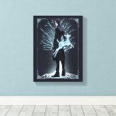 Anime Severus Sneep's Doe Patronus Canvas Afdruk (Insitu (Houten vloer))