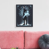 Anime Severus Sneep's Doe Patronus Canvas Afdruk (Insitu (Woonkamer))