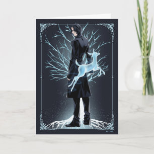 Anime Severus Sneep's Doe Patronus Kaart