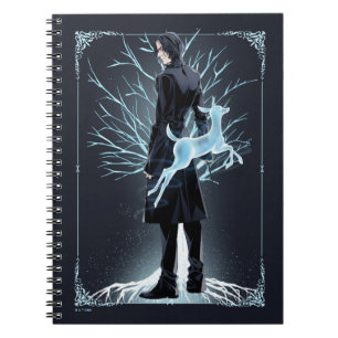 Anime Severus Sneep's Hinde Patronus Notitieboek