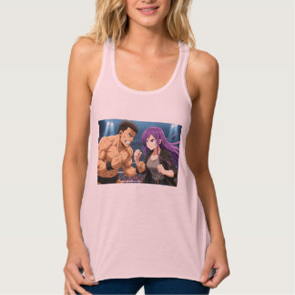 Anime Showdown: Vechters vs Heldin Tanktop