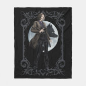Anime Sirius Black Animagus Fleece Deken (Voorkant)