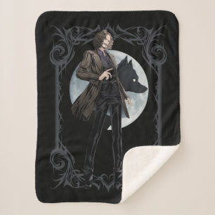 Anime Sirius Black Animagus Sherpa Deken