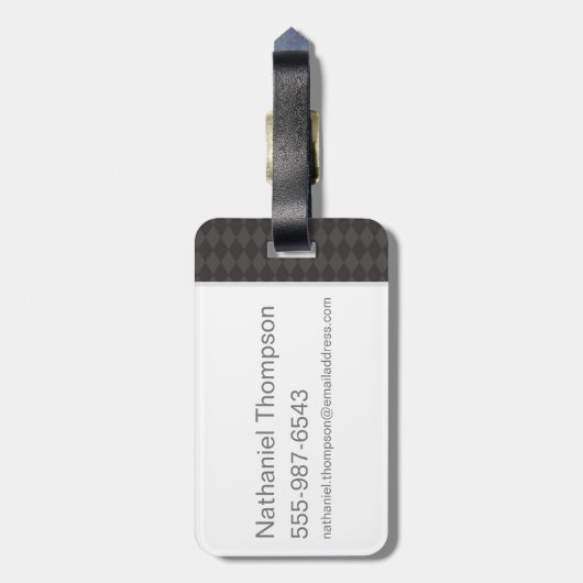 Anime Sirius Black Bagagelabel (Achterkant verticaal)