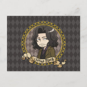 Anime Sirius Black Briefkaart
