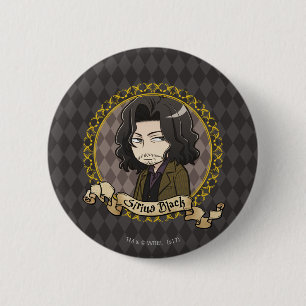 Anime Sirius Black Ronde Button 5,7 Cm
