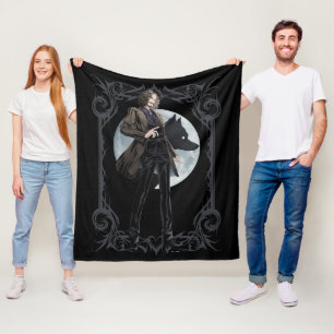 Anime Sirius Zwarts Animagus Fleece Deken