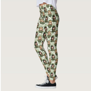 Anime Soldier Girls Patroonontwerp Leggings