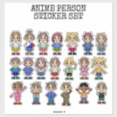 ANIME, STICKER SET (Vel)