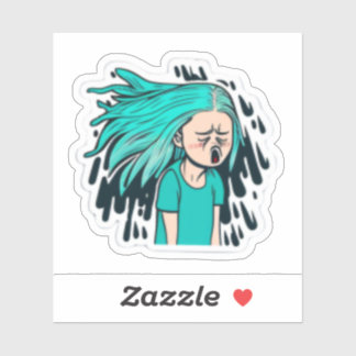 " anime stickers meisjes " - stickers een stuk