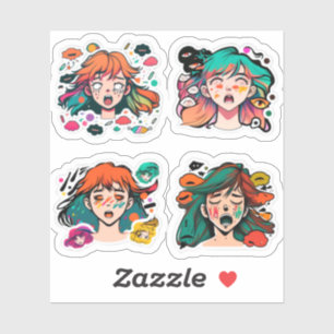 "anime stickers voor laptop" "anime stickers voor