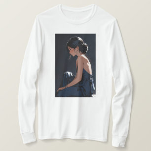 Anime Stijl Portret T-shirt