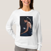 Anime Stijl Portret T-shirt (Voorkant)