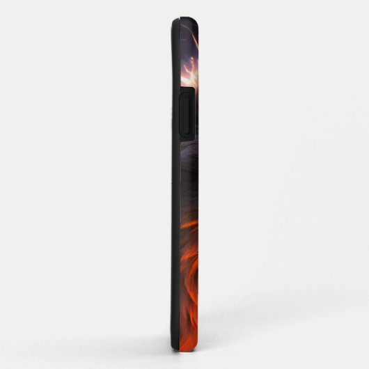 Anime stijl wolf Case-Mate iPhone case (Achterkant/rechts)