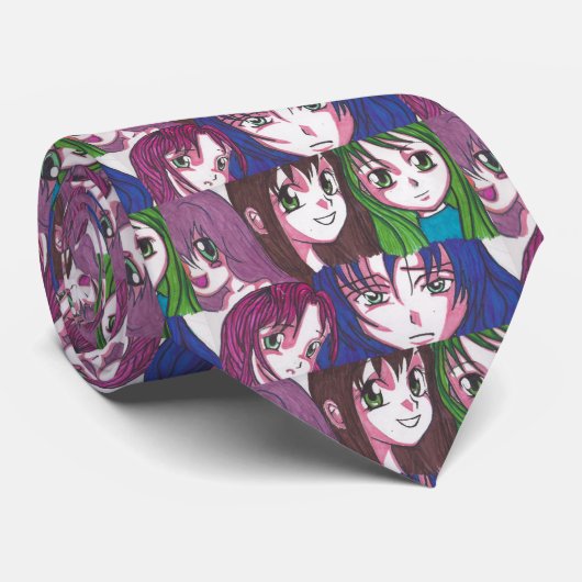 Anime-Stropdas Stropdas (Opgerold)