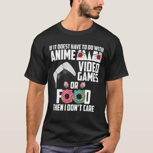 Anime Stuff, Anime Merch, Anime, Anime Accessorie T-shirt (Voorkant)