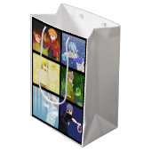 Anime Style Elements Gift Bag Medium Cadeauzakje (Voorkant Gekanteld)