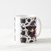 Anime Style Halloween Koffiemok (Voorkant rechts)