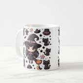 Anime Style Halloween Koffiemok (Voorkant links)