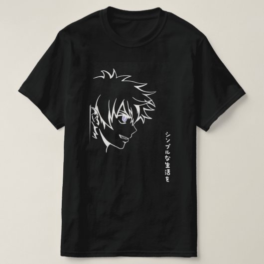 Anime Style Unisex T-Shirt – Mens (Design devant)