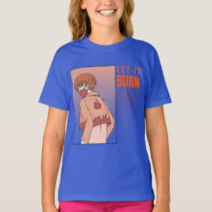 Anime T-shirt   Laat het Shirt verbranden   Anime-