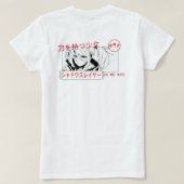 Anime T-shirt Manga (Design achterkant)