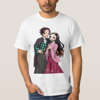 Anime-tekens T-shirt