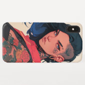 Anime Telefoon Case - Cool Girl (Achterkant (horizontaal))