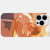 Anime Telefoon Case - Dozing Off in de klas (Achterkant (horizontaal))