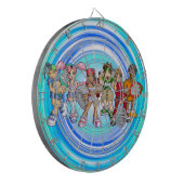 Anime Tennis Characters Dartbord (Voorkant Links)