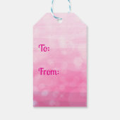 Anime Thema Verjaardagsmeisje Cadeaulabel (Achterkant)