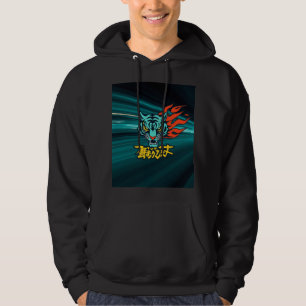 Anime tijger hoodie