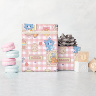 Anime Tom en Jerry Bakery Patroon Cadeaupapier