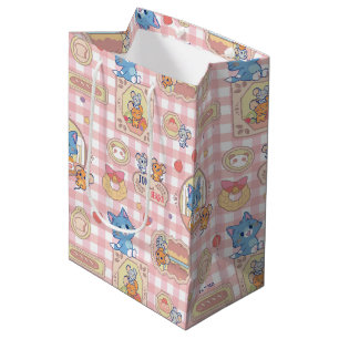 Anime Tom en Jerry Bakkerij Patroon Medium Cadeauzakje