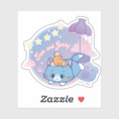 Anime Tom en Jerry Dreamy Nights Sticker (Vel)