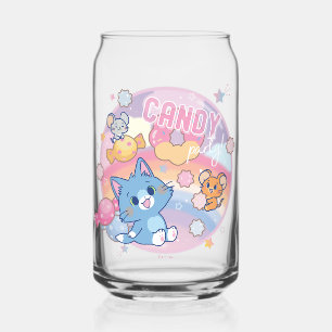 Anime Tom en Jerry Snoep Party Blikvorm Glas