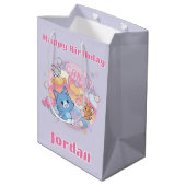 Anime Tom en Jerry Snoep Party Medium Cadeauzakje (Achterkant Gekanteld)