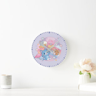 Anime Tom en Jerry Snoep Party Ronde Klok