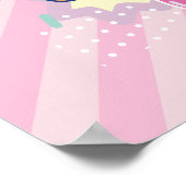 Anime Tom en Jerry Strawberry Fun Poster (Hoek)