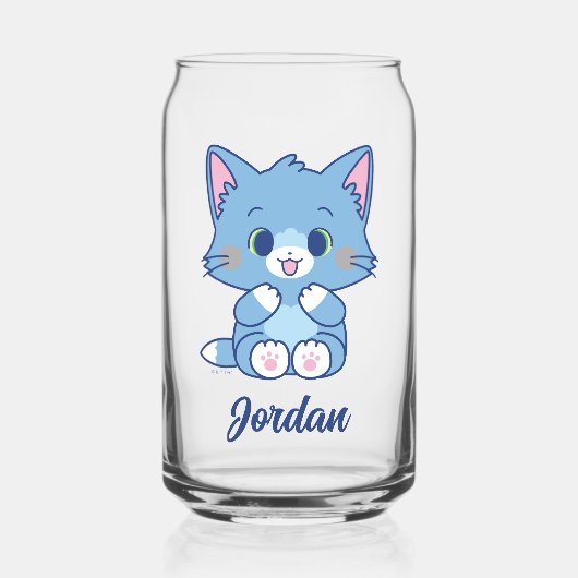 Anime Tom en Jerry - Tom Blikvorm Glas (Voorkant)