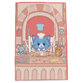 Anime Tom, Jerry en Tuffy Bakery Medium Cadeauzakje (Voorkant)