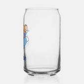 Anime Tom, Jerry en Tuffy Blikvorm Glas (Links)