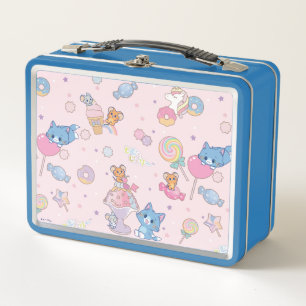 Anime Tom, Jerry en Tuffy Candyland Patroon