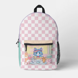 Anime Tom, Jerry en Tuffy Dessert Parlor Bedrukte Rugzak