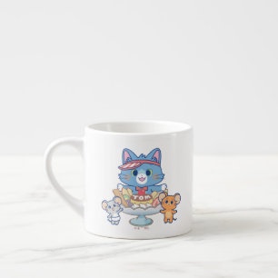 Anime Tom, Jerry en Tuffy Dessert Parlor Espresso Kop