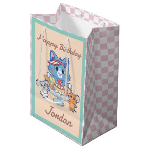 Anime Tom, Jerry en Tuffy Dessert Parlor Medium Cadeauzakje