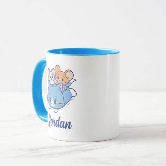 Anime Tom, Jerry en Tuffy Mok (Voorkant links)