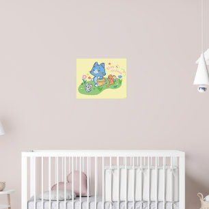 Anime Tom, Jerry en Tuffy Picnic Poster
