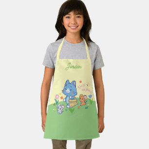 Anime Tom, Jerry en Tuffy Picnic Schort