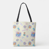 Anime Tom, Jerry, en Tuffy Playtime Pattern Draagtas (Achterkant)